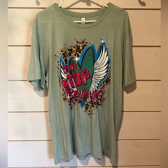 Don’t Stop Believing T-Shirt | XL - Picture 3 of 4